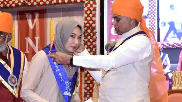 Afghan girl gets gold medal in MA; tops Gujarat University